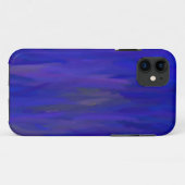 Blauw Abstract kunstschilder 4 Case-Mate iPhone Case (Achterkant (horizontaal))