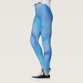 blauw Abstract Leggings (Links)