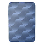 💙 Blauw Abstract Levendig Huis Stijl Bad ✨ Badmat (Voorkant Verticaal)