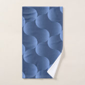 💙 Blauw Abstract Levendig Huis Stijl Bad Set 💙 Handdoek (Handdoek)