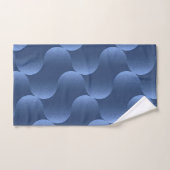 💙 Blauw Abstract Levendig Huis Stijl Bad Set 💙 Handdoek (Handdoek)