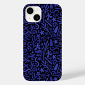 blauw abstract naadloos patroon Case-Mate iPhone case (Achterkant)