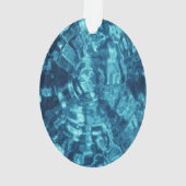 Blauw Abstract Ornament (achterkant)