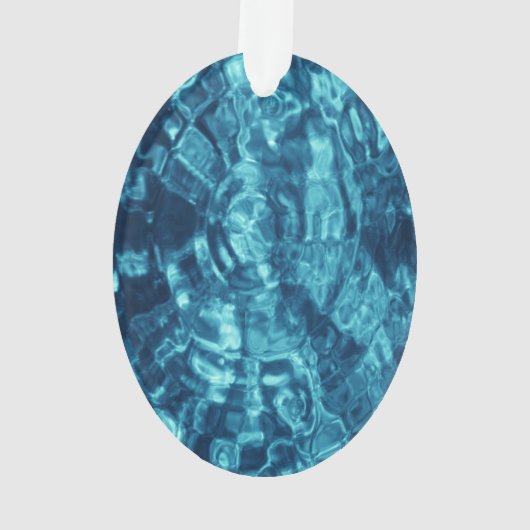 Blauw Abstract Ornament (achterkant)