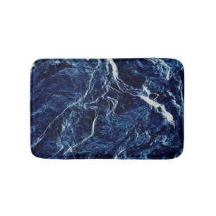 Blauw Abstract patroon Badmat