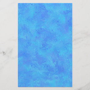 Blauw abstract patroon  briefpapier