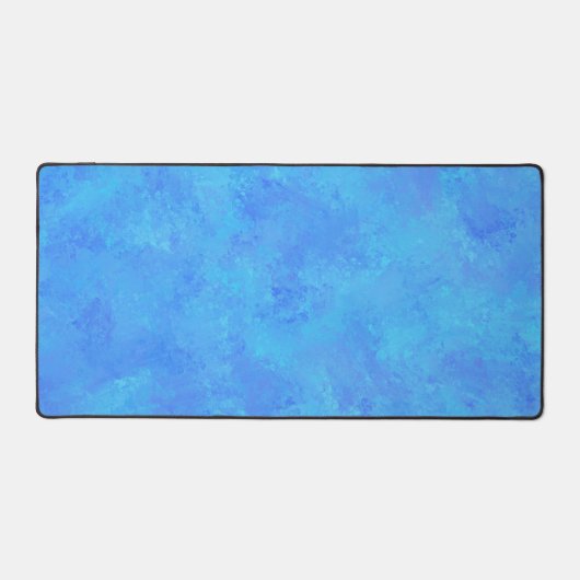 Blauw Abstract patroon Bureaumat (Voorkant)