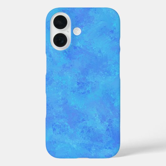 Blauw Abstract patroon Case-Mate iPhone Case (Achterkant)