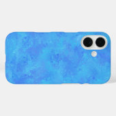 Blauw Abstract patroon Case-Mate iPhone Case (Achterkant (horizontaal))