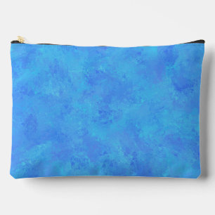Blauw Abstract Patroon Grote Accessoiretas Etui
