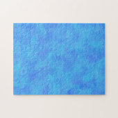 Blauw Abstract patroon Legpuzzel (Horizontaal)