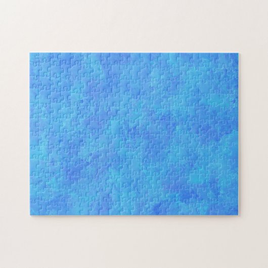 Blauw Abstract patroon Legpuzzel (Horizontaal)