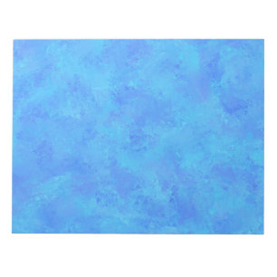 Blauw Abstract patroon Notitieblok