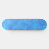 Blauw abstract patroon persoonlijk skateboard (Horizontaal)