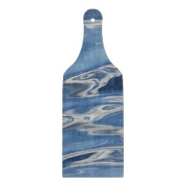 Blauw abstract patroon snijplank