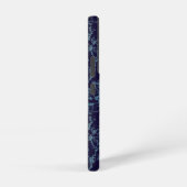 Blauw Abstract Samsung Galaxy Hoesje (Rechterkant)