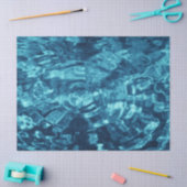 Blauw Abstract weefselpapier Tissuepapier (Craft)