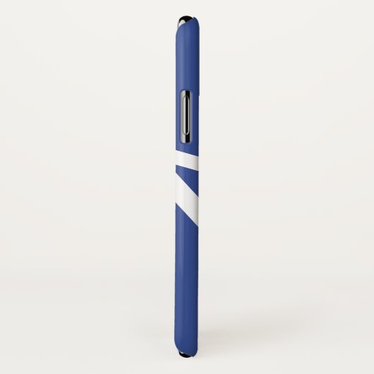 Blauw Abstracte, moderne Initiaal aangepaste kleur Case-Mate iPhone Case (Achterkant / rechts)