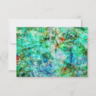 Blauw abstracte uitnodiging, gezelligste blauwe ka kaart