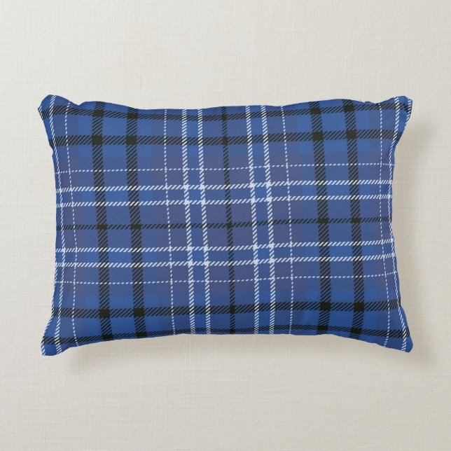 Blauw Accent Kussen (Voorkant)