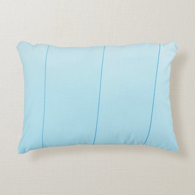 Blauw Accent Kussen (Voorkant)