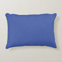 Blauw accentkussen 40 cm x 30 cm