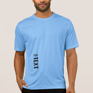 Blauw actief sportcompetitie Mannen Modern T-shirt