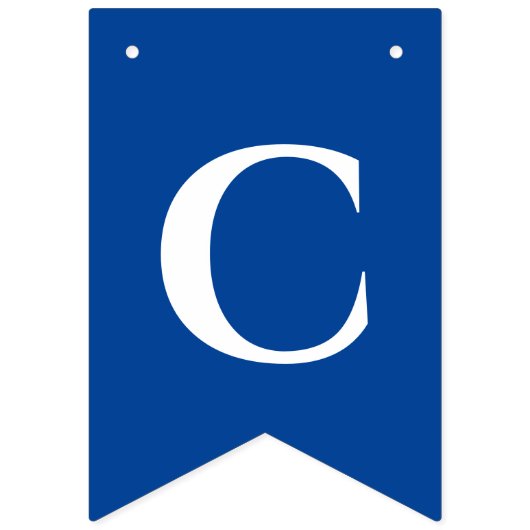 Blauw | Afstudeerder-inktvlaggen met vuurwerk Vlaggetjes (Tweede vlag)