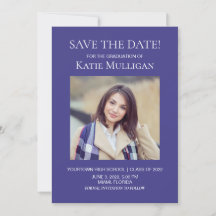 Blauw Afstuderen 2 Foto Opslaan Datum Klasse 2022