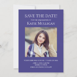 Blauw Afstuderen 2 Foto Opslaan Datum Klasse 2022