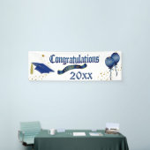 Blauw Afstuderen klasse banner (Beurs)