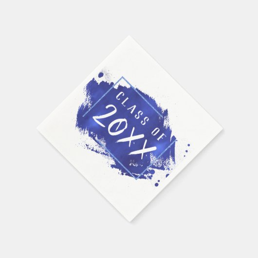 Blauw Afstuderen | Penseelpenseelpartij verven Servet (Hoek)