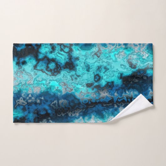 Blauw Agate Bad Handdoek (Handdoek)