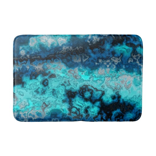 Blauw Agate Badmat (Voorkant)