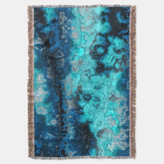 Blauw Agate Deken (Voorkant Verticaal)