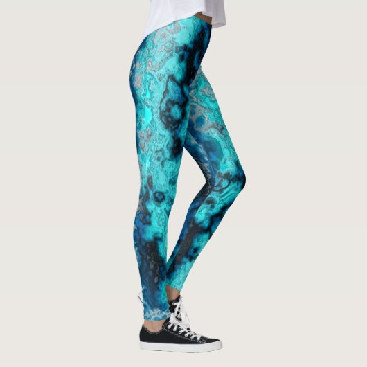 Blauw Agate Leggings (Rechts)