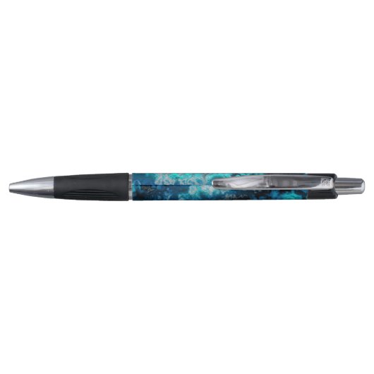 Blauw Agate Pen (Achterkant)