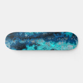 Blauw Agate Persoonlijk Skateboard (Horizontaal)