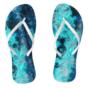 Blauw Agate Teenslippers