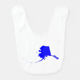 Blauw Alaska Baby Slabbetje