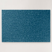 Blauw Alien Design Jigzaag Puzzle Legpuzzel (Horizontaal)