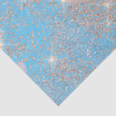 Blauw alle textuur van het Splatter van de Occasie Tissuepapier (Detail)