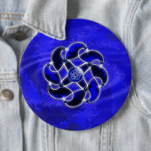 Blauw als de Button van het Zee (In situ)