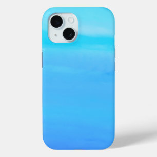 Blauw als de Sky Abstracte Kunst iPhone 15 Case