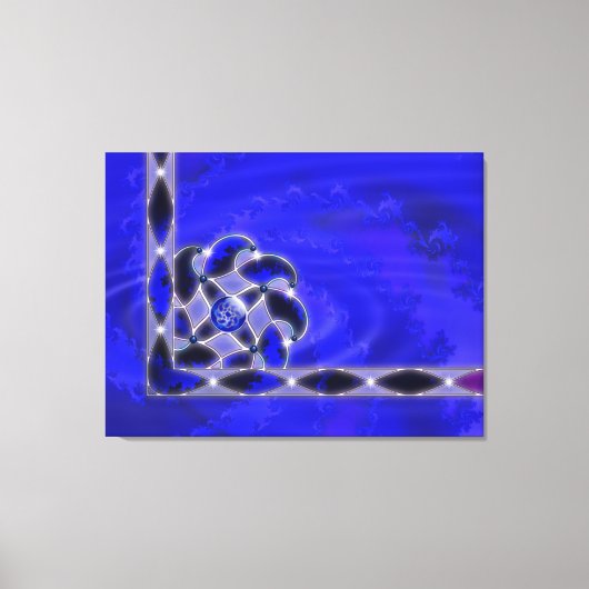 Blauw Als De Zee Canvasprint Canvas Afdruk (Voorkant)