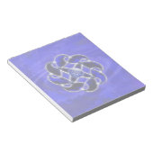 Blauw als de zee notitieblok (Schuin)
