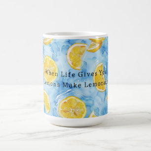 Blauw Als Het Leven Je Citroenen Levert Maak Limon Koffiemok