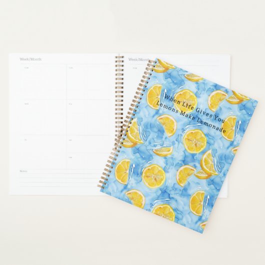 Blauw Als Het Leven Je Citroenen Levert Maak Limon Planner (Display)