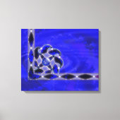 Blauw als Zee Canvas afdrukken (Voorkant)