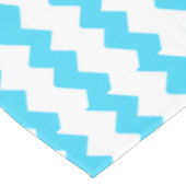 Blauw anker met blauwe golven tafelkleed (Gekanteld)